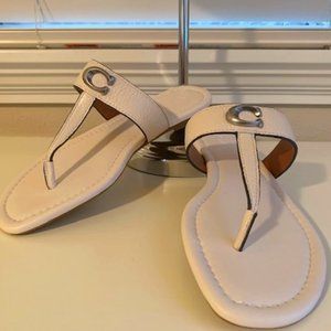 Women's Coach Jessi Sandals Chalk Size 7.5